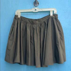 Free people skirt 100%cotton with pockets